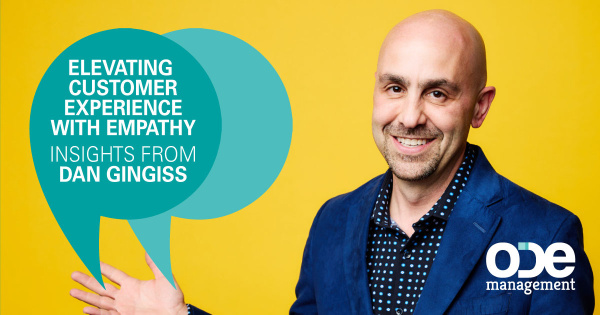 Elevating Customer Experience with Empathy: Insights from Keynote Speaker Dan Gingiss