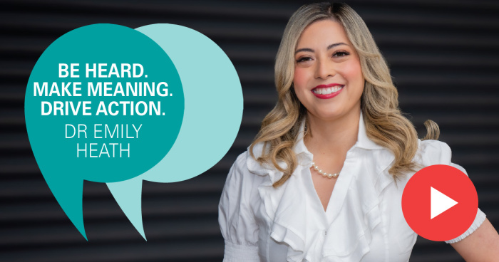 Be Heard. Make Meaning. Drive Action.